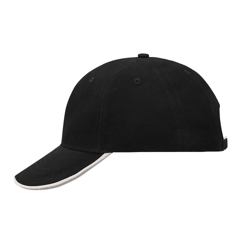 Myrtle Beach 6 Panel Double Sandwich Peak Cap