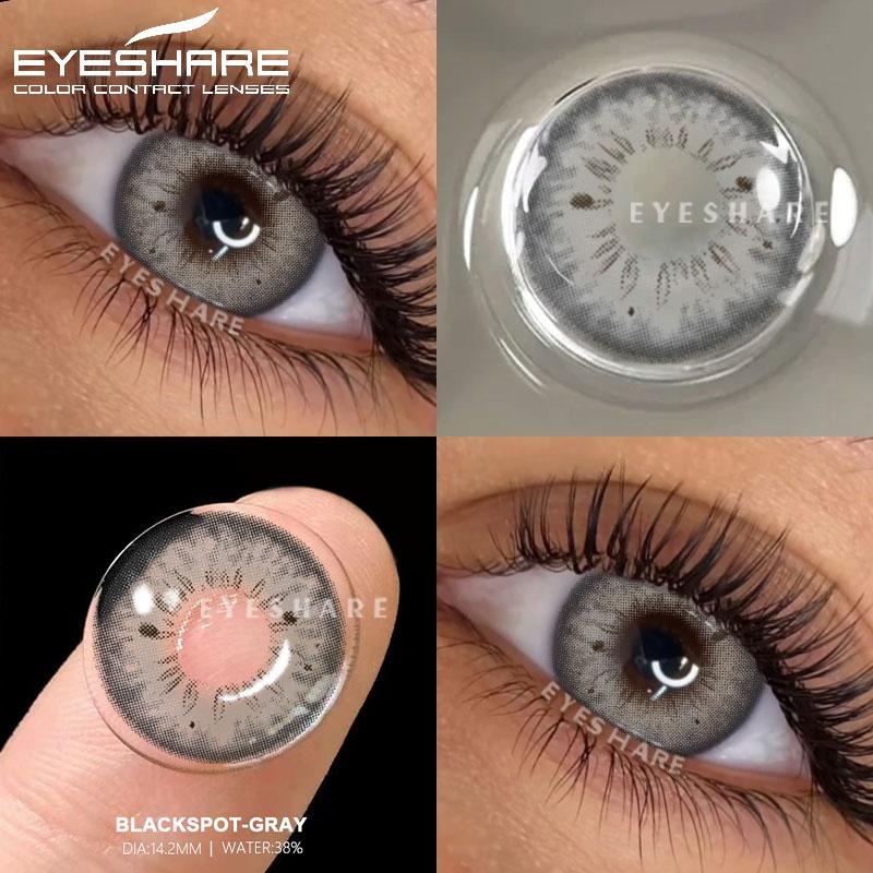 Fashion Gray Lenses 1 Pair Color Contact Lenses for Eyes Blue Eye Lenses Colorcon Brown Colored Lenses Green Contacts