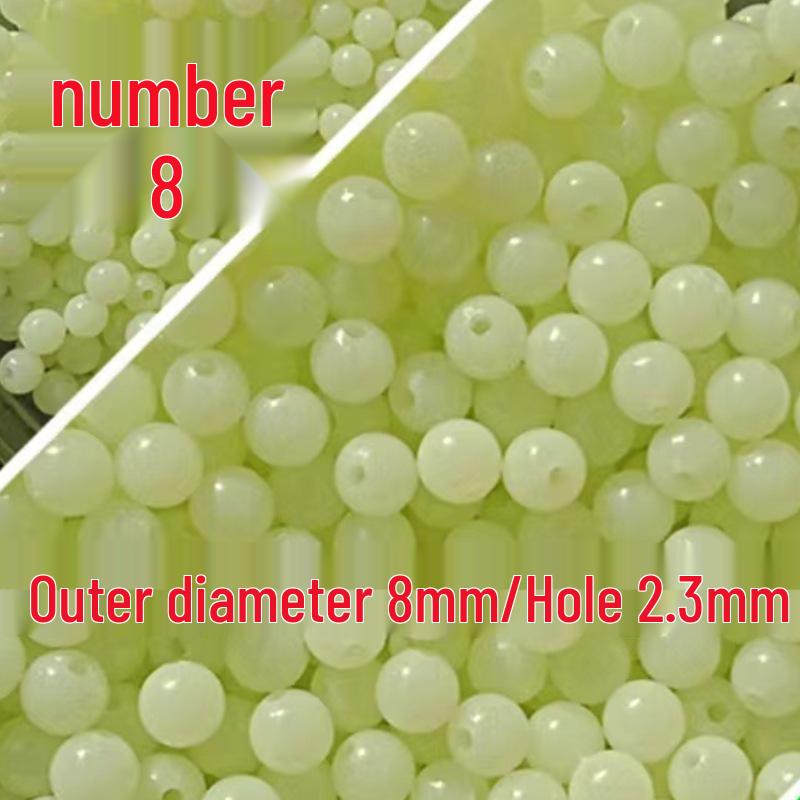 Hochleuchtende Perlen für Meeresfischköder: Stopperkugeln zum Anlocken von Fischen