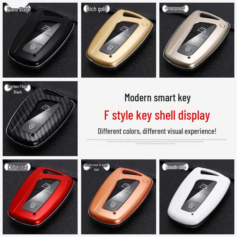 Compatible Key Cover for Hyundai Santa Fe IX45 Ge Yue Ge Rui