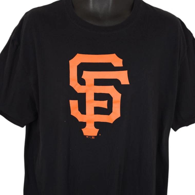 

San Francisco Giants T Shirt Mens Size 2XL Black MLB Baseball Fanatics 2XL