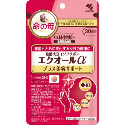 Equol Alpha Plus Beauty Support 60 cápsulas Soja, isoflavona Piel Hermosa Soja, isoflavona