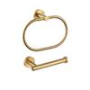 Xuan Yong Brushed Gold Bathroom Accessories Set