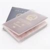 Transparent Passport Cover On Waterproof Document Bags Passport Protective Sleeve