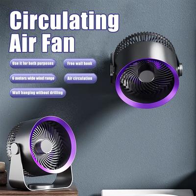 Multifunctional Electric Fan Circulator Wireless Portable Home Quiet Ventilator Desktop Wall Ceiling Fan Air Cooler