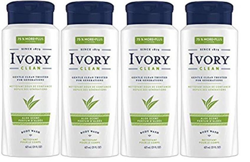 

Ivory Body Wash Aloe 621ml x 4 bottles