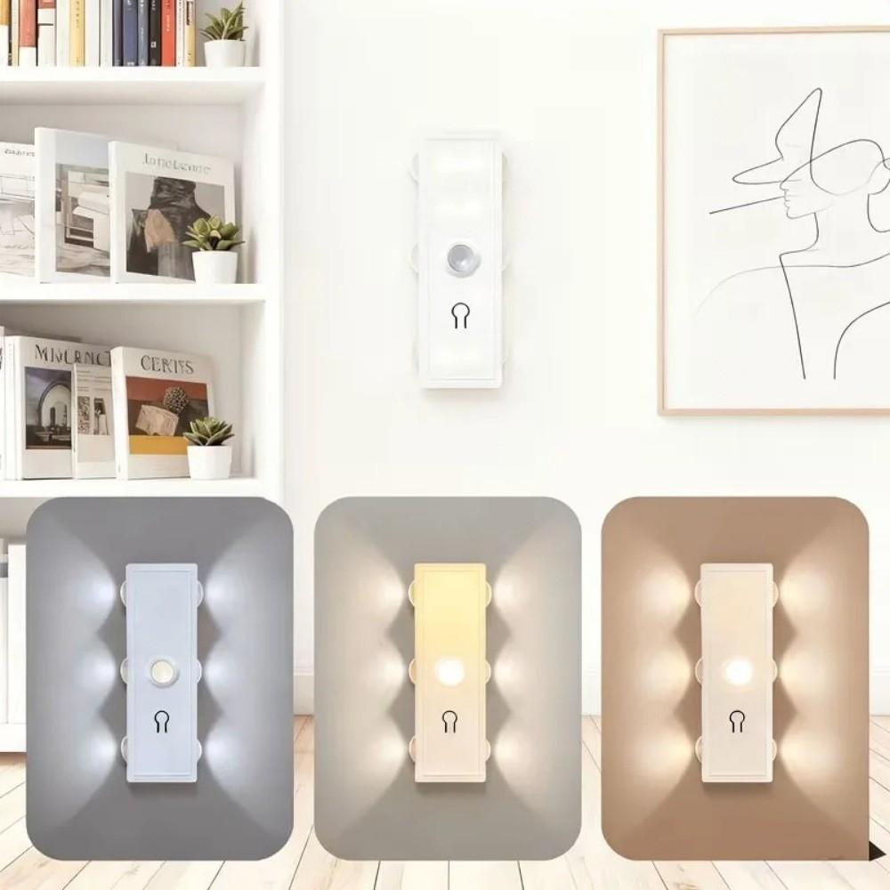 Magnetic Rechargeable Night Light USB Rechargeable Under Cabinet Light RGB Wall Lamp Hallway
