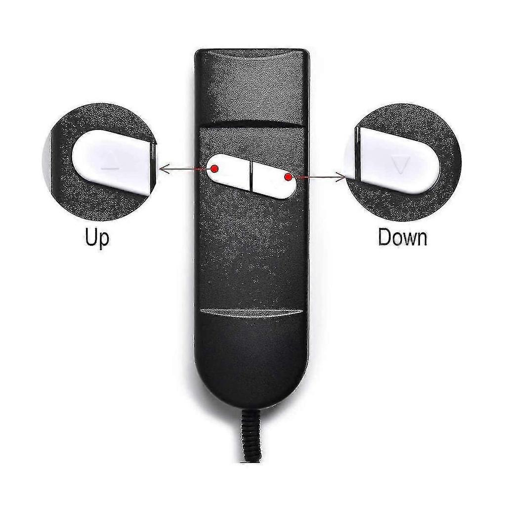 Lift Chair Remote Replacement, 5 Pin 2 Button Power Recliner Remote For Okin Limoss Pride - GXCC