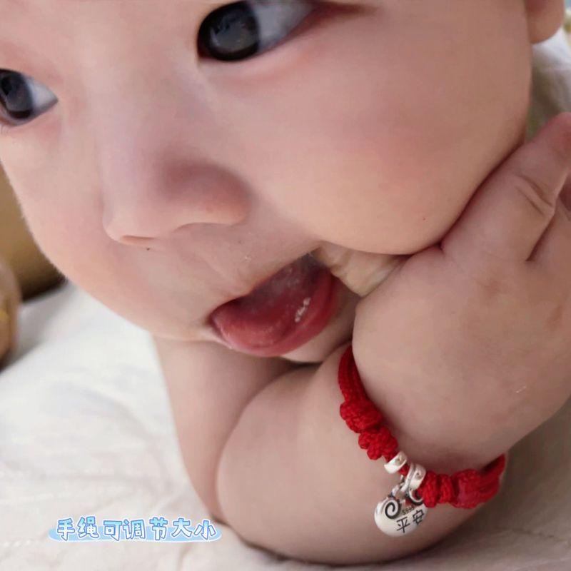 

Xile Оригинальный плетеный браслет «Замок долголетия» из чистого серебра Adult Girl Size Bracelet