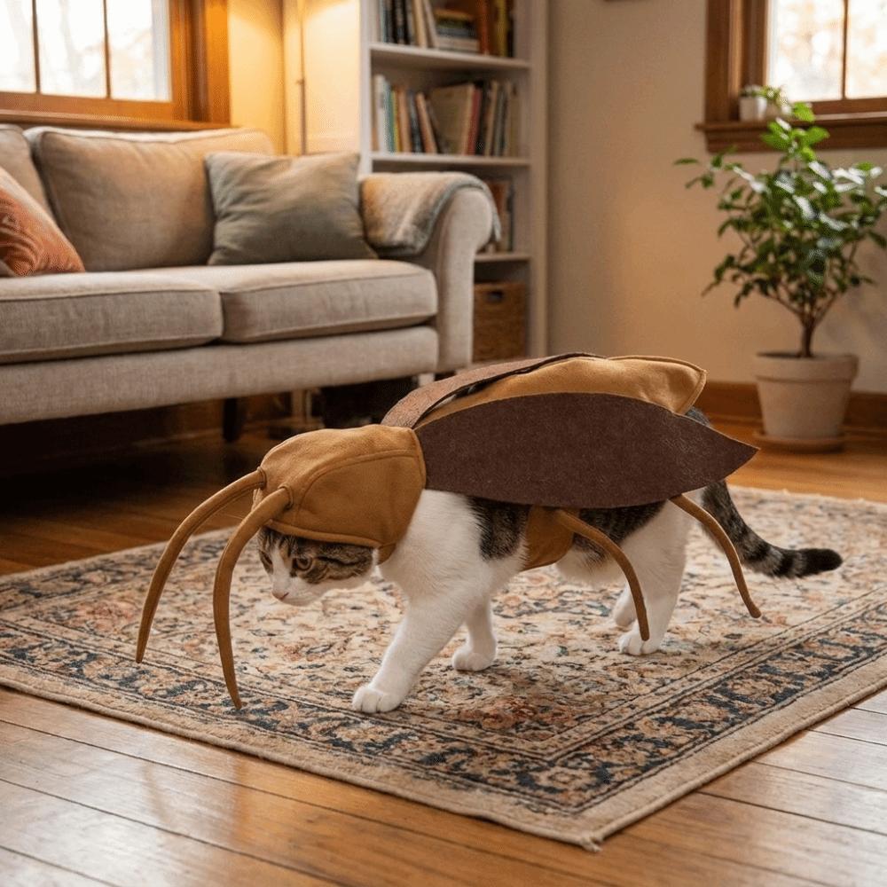 Realistic Pet Transformation Costumes with Wing Costume Pranks Outfit  Halloween