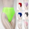 Women Elastic High Waist Panties Summer Slimming Belly Contracting Underwear Sexy Panties High Rise Breathable Knicker