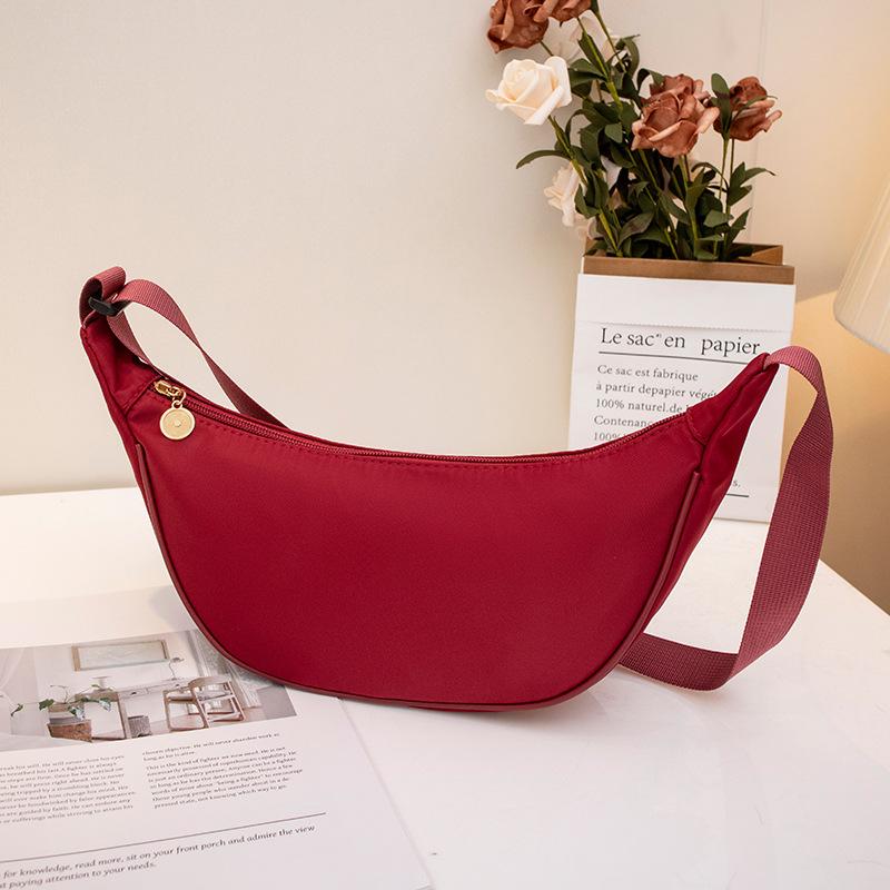 Simple and wide-brimmed new women's fanny pack versatile fashion single shoulder messenger casual women's bag