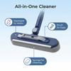 A 2-in-1 Window Cleaner with An Extendable Rod, Featuring A 180° Rotatable Head on Both Sides, Suitable for Glass, Floors, Walls, and Mirrors