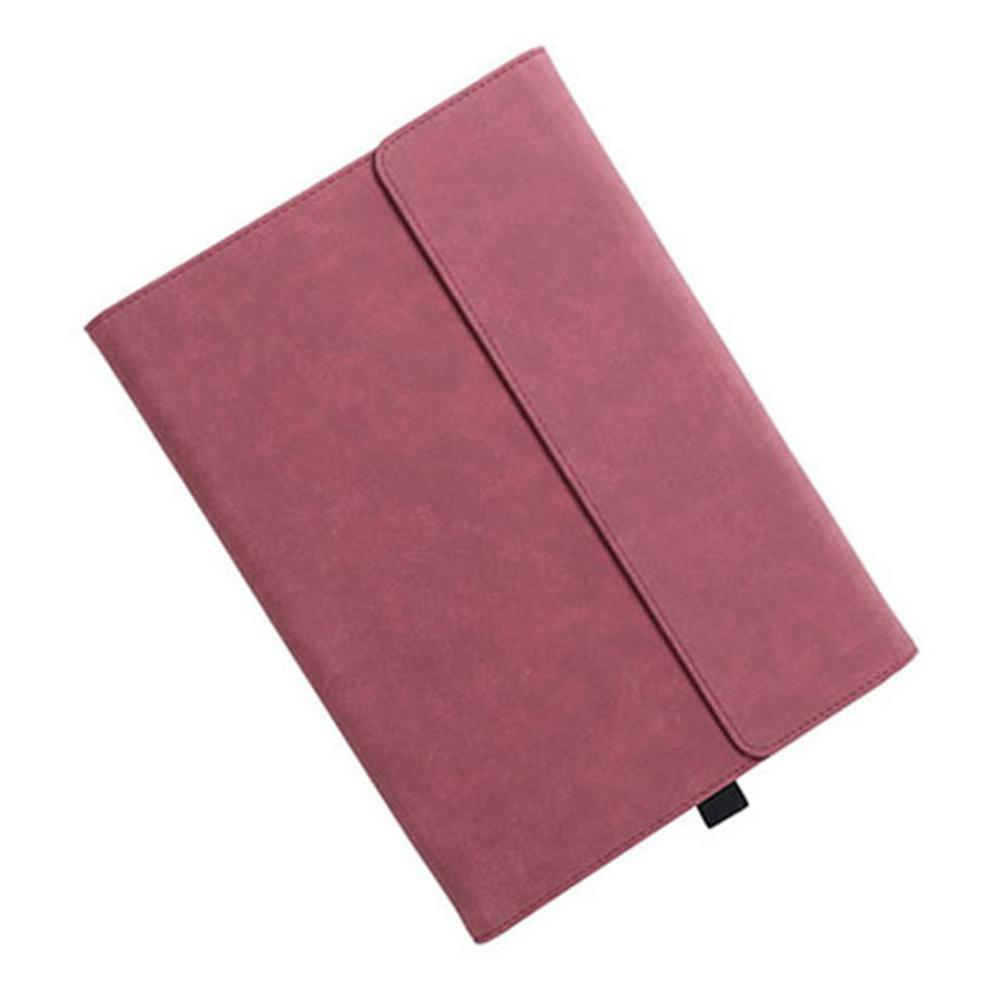 Tablet Case For Microsoft Surface Pro 7/6/5/4 Magnetic Clasp Folding Stand PU Leather Cover