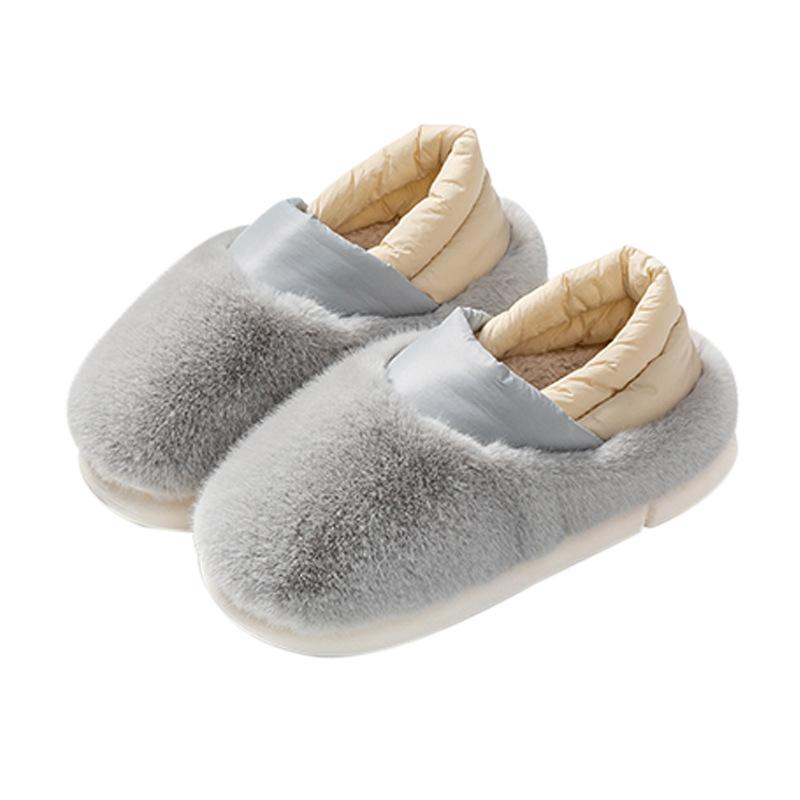Mode Casual Enkellaarsjes Dames Designer Winter Sneeuwlaarsjes Indoor Pluizige Pantoffels Dames Huis Flats Mode Populair Schoeisel Warm