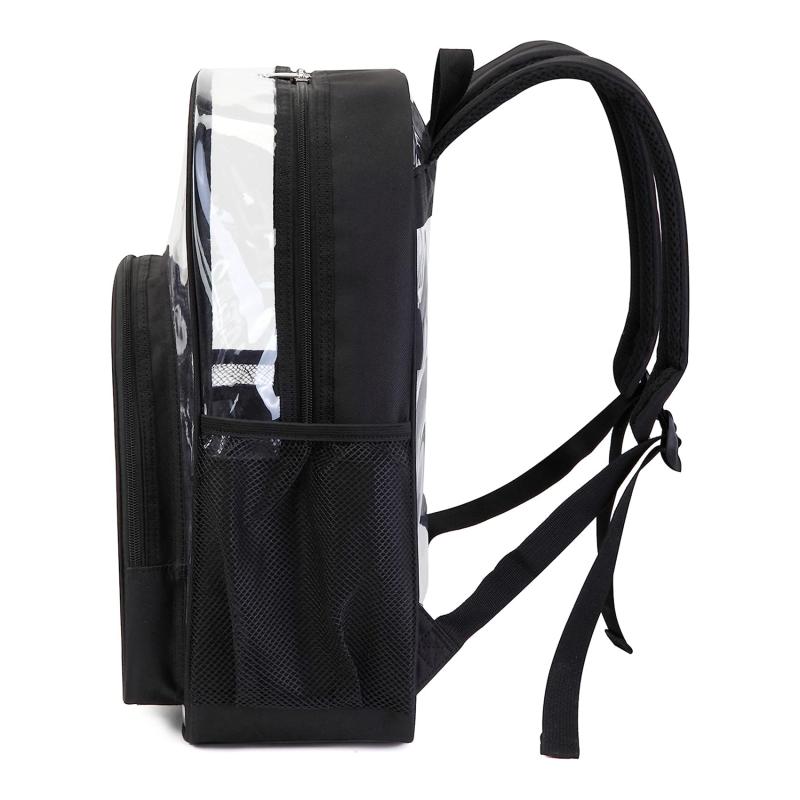 Transparent Backpack Waterproof PVC Storage Bag Large Capacity Student Backpack