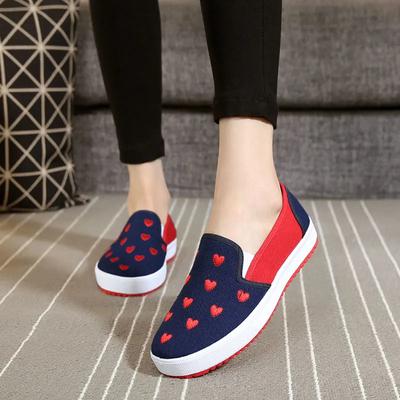 Sapatos Femininas Women Classic Round Toe High Quality Student School Spring Slip On Anti Skid Shoes for Student Shcool Ba145