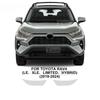 2 Pièces Film Protecteur de Phare de Voiture Transparent Fumé Noir Autocollant TPU Pour Toyota RAV4 Hybride XA50 -2024