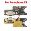 Scheda di Ricarica Per Xiaomi Poco F6 F5 F4 F3 GT F2 Pro Pocophone F1 Porta di Ricarica Connettore USB Piastra Dock PCB Presa Parti del Telefono