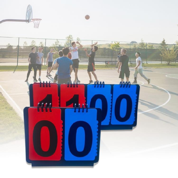 Tabletops Flip Scoreboard Score Keepers for Basketball Volleyballs Table Tennis
