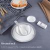 Elegantní sada stolního nádobí z kostního porcelánu