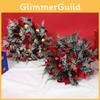 40cm Festive Christmas Decoration With 40cm Thick Wreath For Doors Windows And Backdrops