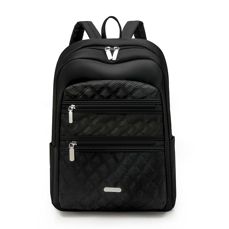 Quilted Women's Large Capacity Backpack