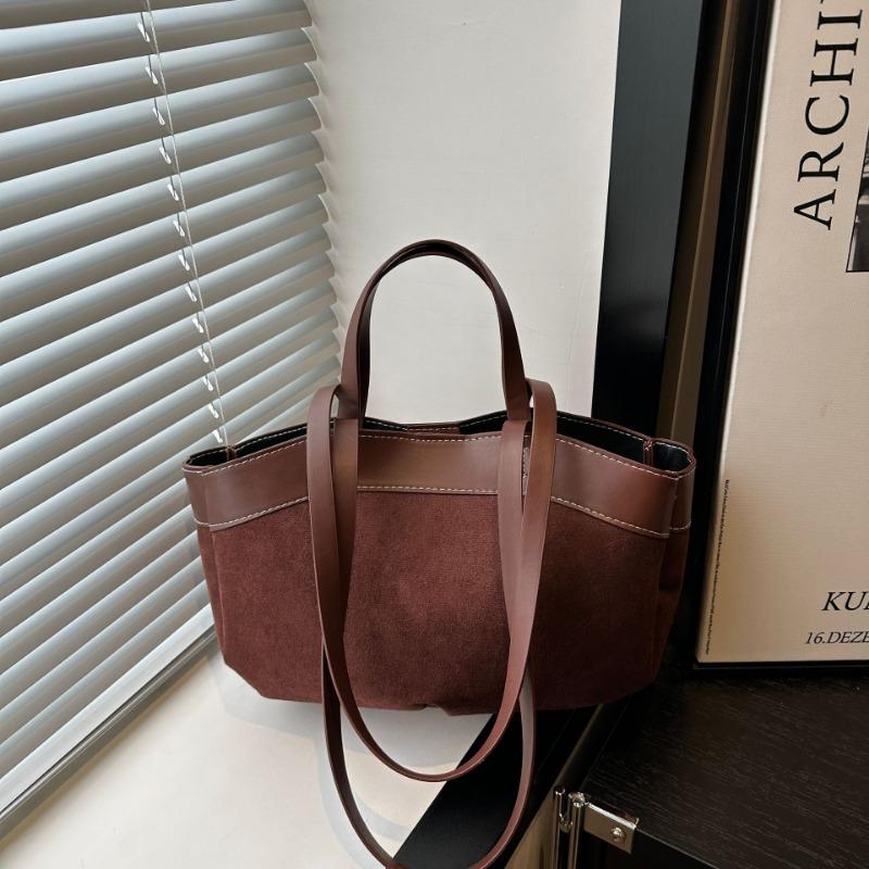 

Ретро модная сумка-тоут женская осенне-зимняя новая большой вместимости для поездок на работу портативная сумка-овощная корзина на одно плечо сумка-мессенджер