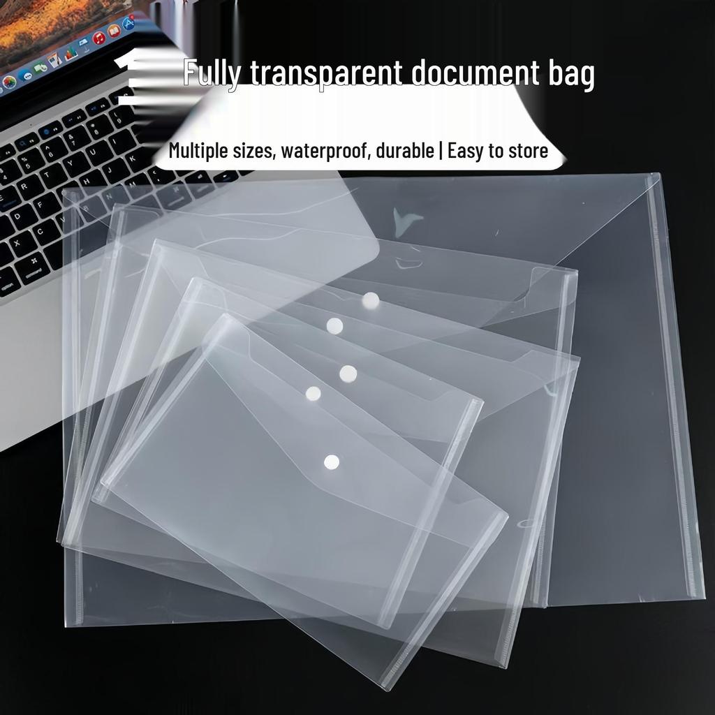 Free Shipping on Orders Over $100: Thickened A4 Bags, Transparent A5 File Bags, Office Storage Bags, VAT Invoice & Tax Receipt Storage Bags.
