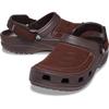 Crocs Yukon Vista II Clog Sandals for Men, Espresso/Mushroom, Size 27.0 cm