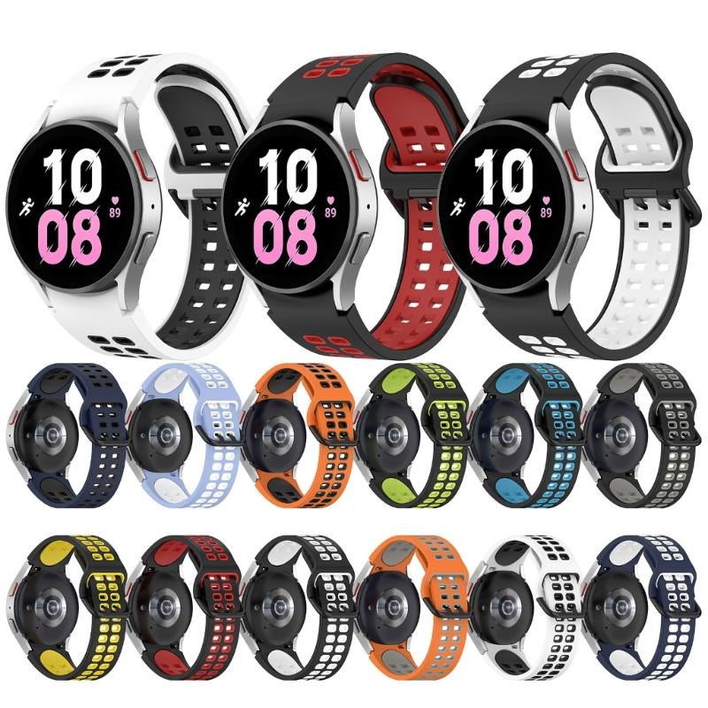 Silicone Band Suitable for Watch 6/4Classic Watch 5 pro Watch 3 41mm Watch Wrist Strap Bracelets Sweatproof Anti-scratch