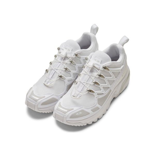 SALOMON ACS+ OG Bianco Argento Sneakers Unisex Calzature-Argento L47236700