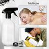 500ml PET Plastic Spray Bottle with Mist Refillable Hair Plants Personal Care Empty Sprayer Garden Supplies