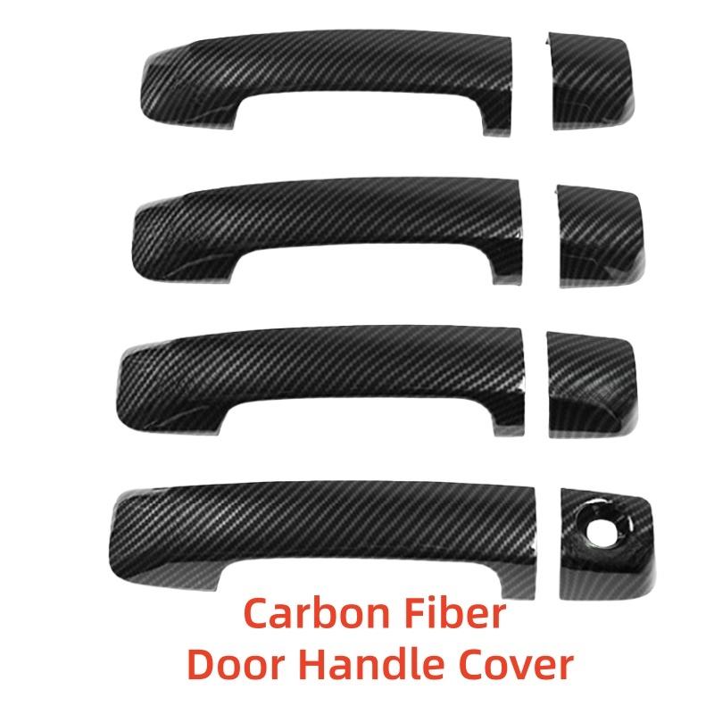 Chrome Silver Car Accessory Door Handle Cover Trim Paste Style For Toyota Tundra Sequoia 2008 2009 2010 2011 2012 2013 2014-