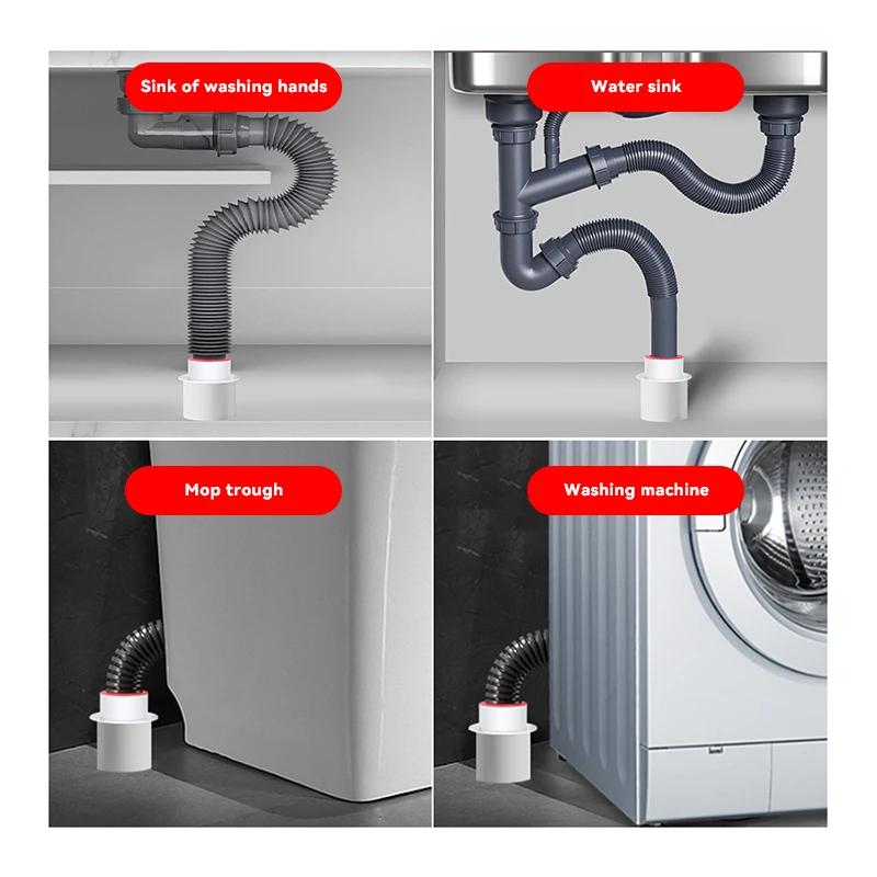 Sewer Deodorant Floor Drain Core Kitchen Drain Filter Anti Odor Pest Strainer Plug Trap Prevention Anti-backflow Sealing Plug