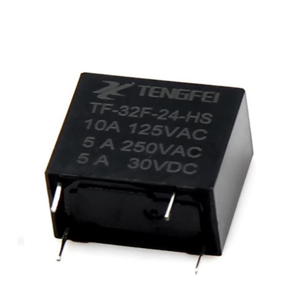 Relais DC TF32f 12V, 4 Broches, 5A, ZC-32F-012V, 250VAC