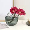 4 Bundels Kunstbloemen Phalaenopsis Real Touch Grote Nep Orchideeën Bloemen Steel voor Vaas Huis Bruiloft Feest Decor