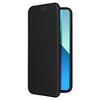 For Xiaomi Redmi Note 13 4G Leather Case Carbon Fiber Texture Phone Cover Magnetic Shock Absorbing
