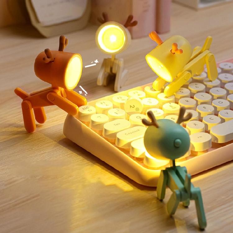 Night Reading Book Lamps for Night Macaron-Color Lamp Mini LED Desk Lamp