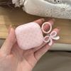 Girls Heart Pink Polka Dot Bow Pendant for AirPods 1 /pro1 Earphone Protective Case Cover Two or Three Generations