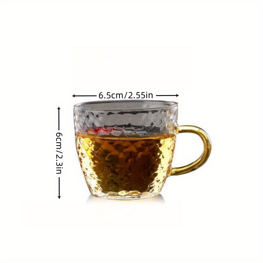 1set Tea Set 4pcs Cups And 1pc Pot Set Glass Pot And Cup Indulge In A Sophisticated Tea Time With Our Glass Teacup And Teapot Combo Simple And Elegant