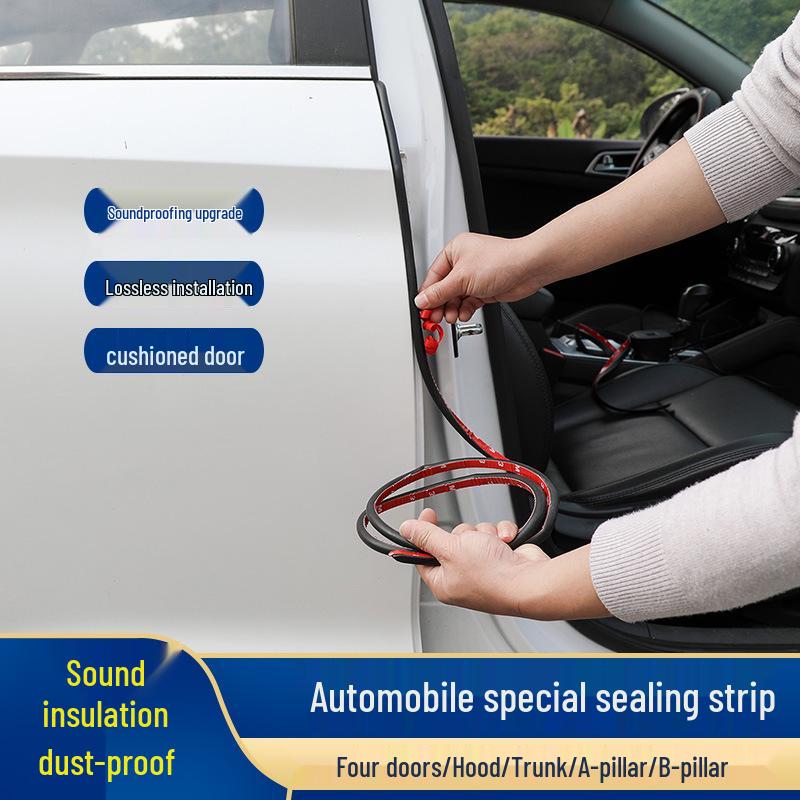 Zeekr 001/X/009/007/7X Car Sealing Strip for Door Sound Insulation and Dustproofing