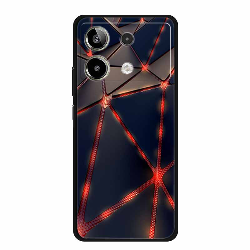 For Redmi Note 13R Pro Case Animals Soft Silicone TPU Phone Cases Back Cover For Xiaomi Redmi Note13R Pro Wolf Protector fundas
