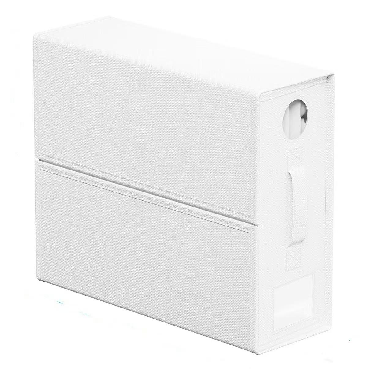 

Коробка для хранения простыней из четырех частей, складная, из ткани Оксфорд, на молнии, без окошка, вместительная, для отделки 38*33*12cm