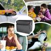 Garbage Can For Car Magnetic Lid Car Garbage Bins Backseat Trash Can Car Storage Organizer Leak-Proof Car Seat Back Storage Bag
