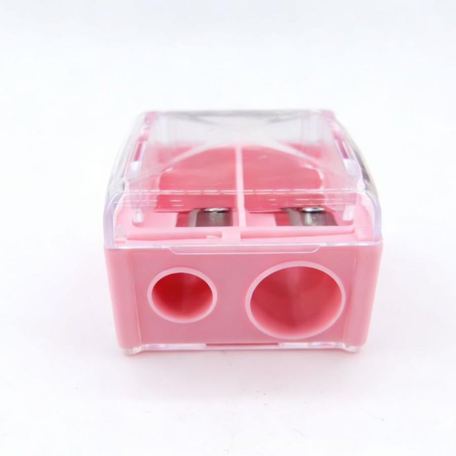 Eyebrow, Lip, and Eyeliner Pencil Sharpener - Single & Double Holes