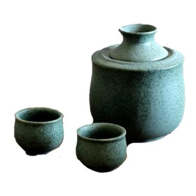 Nihon Tosai Sake-Wärmer Set (mit 2 Sake-Tassen)