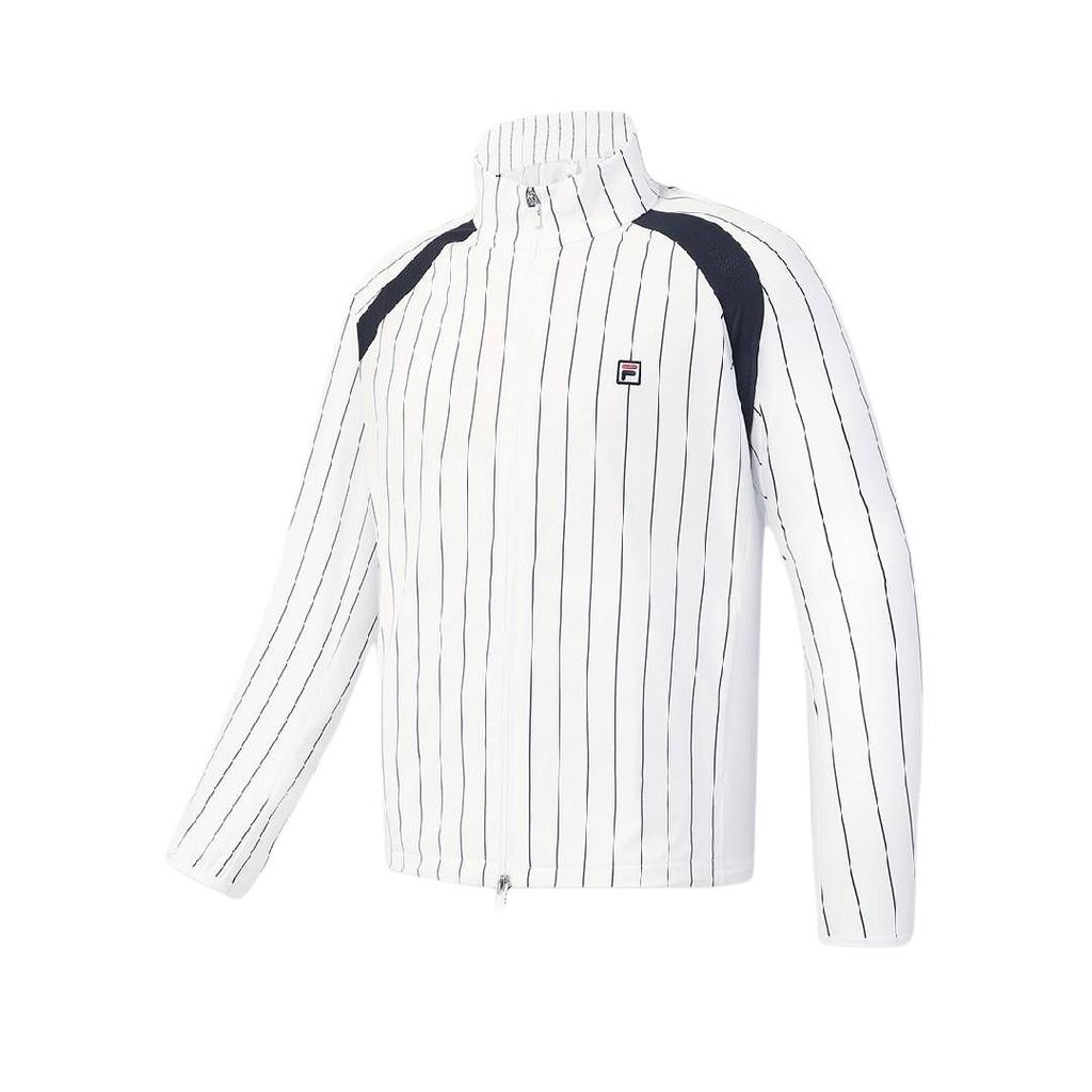 Fila Tennis Striped Long Sleeve Jacket Men jackets A11M623705F-ZA