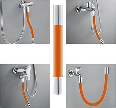 Kranförlängningsrör, Stänkskyddad Böjd Universell Kranförlängningsrör för Köksdiskho Lämplig för Köksbadrumsbruk