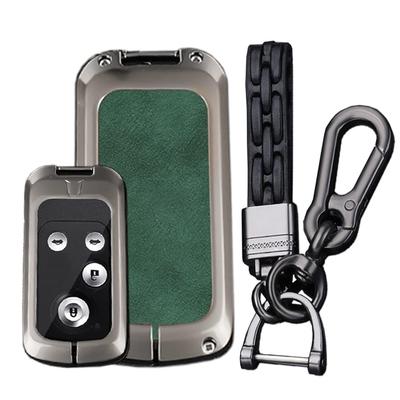 Honda Dedicated Key Case, Key Cover, Key Holder, Genuine Leather, Alloy, HONDA Step